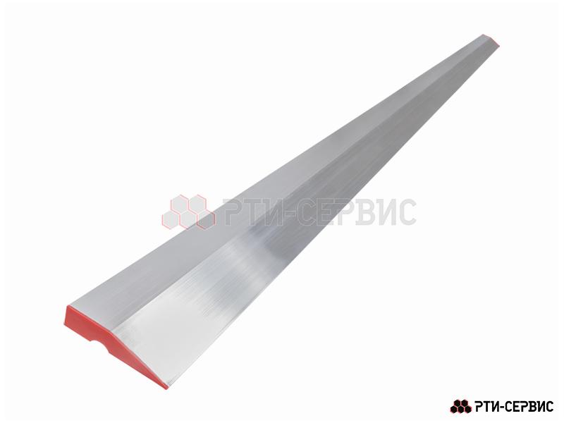 Правило строительное трапецевидное + заглушки (красные) L-2.0 м - 3