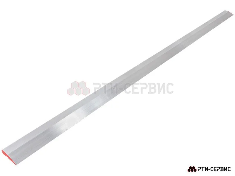 Правило строительное трапецевидное + заглушки (красные) L-2.5 м