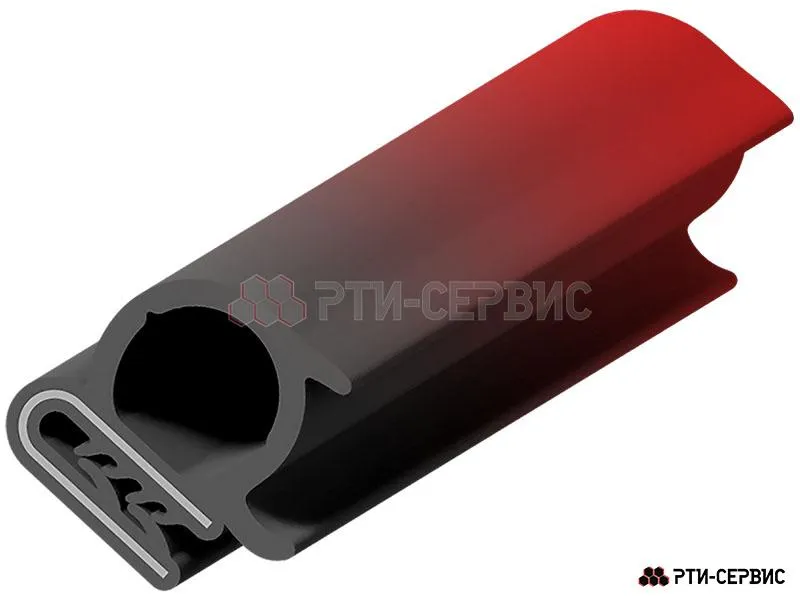 Уплотнитель пазовый на металлическую кромку, L-5,8 м
