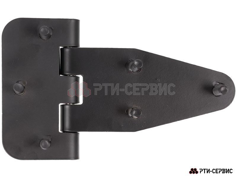 Петля накладная листовая Т-образная 138х85 (М6 6 шпилек) металлическая - 5