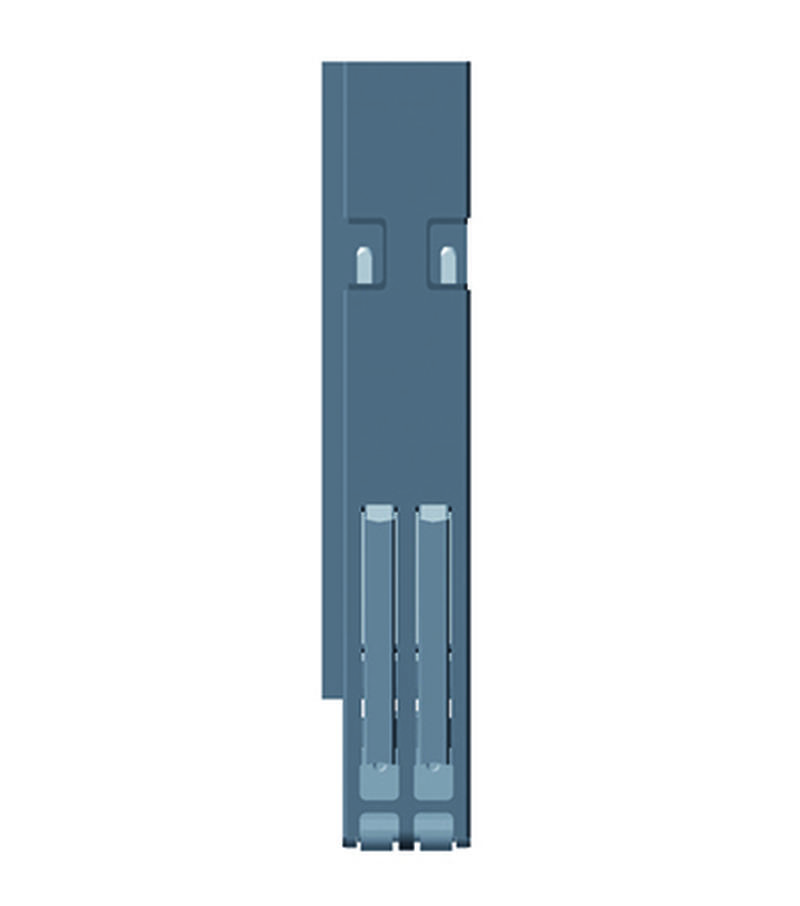 Стойка бортовая 800 мм быстросъемная 2х запорная (без покраски) левая. Артикул: P103-800L