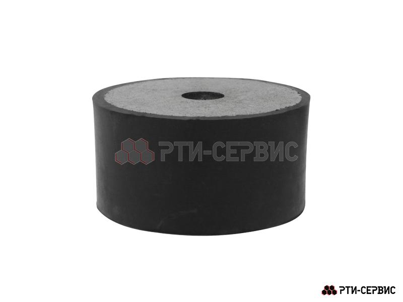 Резинометаллический буфер (аналог K0573.07504055 KIPP) D-75, H-40 с внутренней резьбой M12 - 3