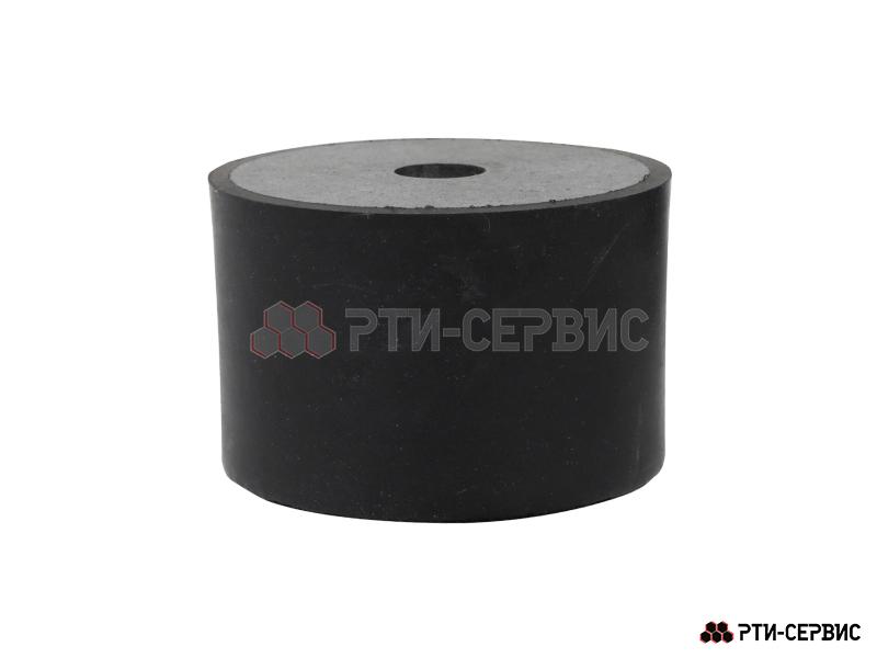 Резинометаллический буфер (аналог K0573.07505055 KIPP) D-75, H-50 с внутренней резьбой M12 - 3