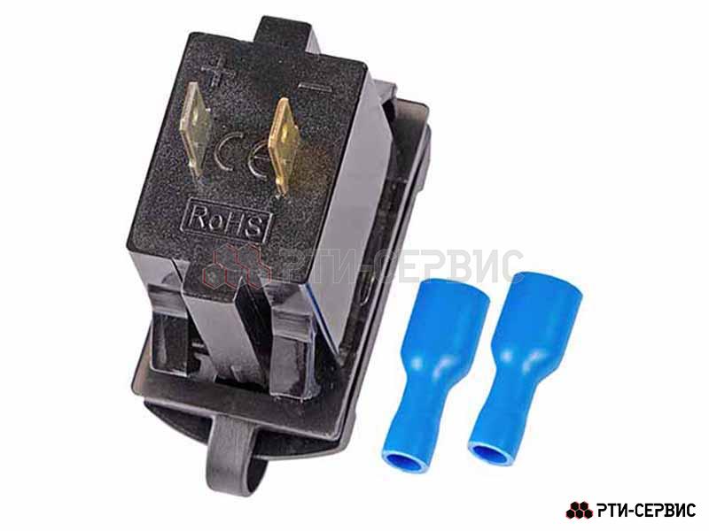 Универсальное зарядное устройство, вольтметр 12-24В, 2 USB (4.2А) LED - 3