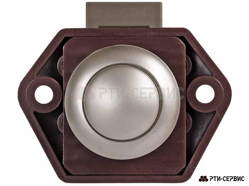Замок-кнопка push/lock мебельный для кемпера, малый - 3