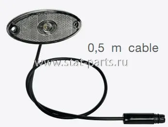 31-6907-024 ФОНАРЬ ГАБАРИТНЫЙ LED БЕЛЫЙ FLATPOINT II ASS3