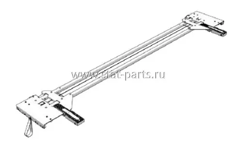 38061880 ЗАДНЯЯ КАРЕТКА СДВИЖНОЙ КРЫШИ