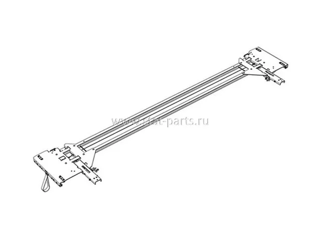 660.911740 ЗАДНЯЯ КАРЕТКА СДВИЖНОЙ КРЫШИ CS HYBRID