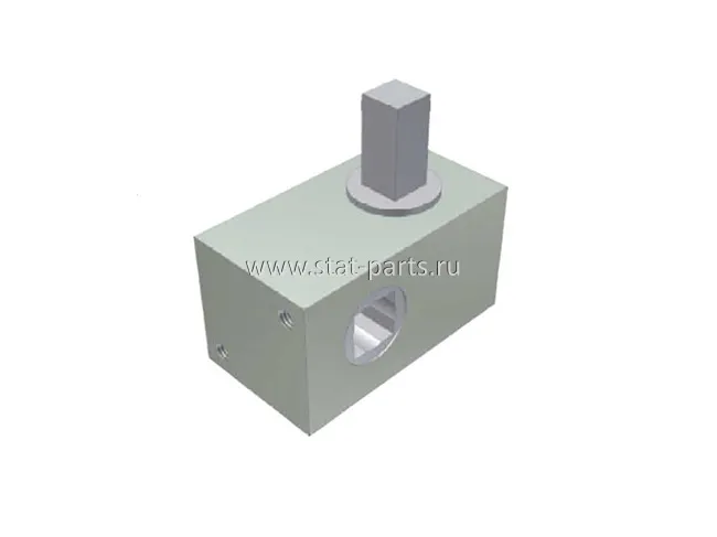 34480055/L МЕХАНИЗМ НАТЯЖЕНИЯ ТЕНТА ЛЕВЫЙ, ПОД КВАДРАТ 38X38X73