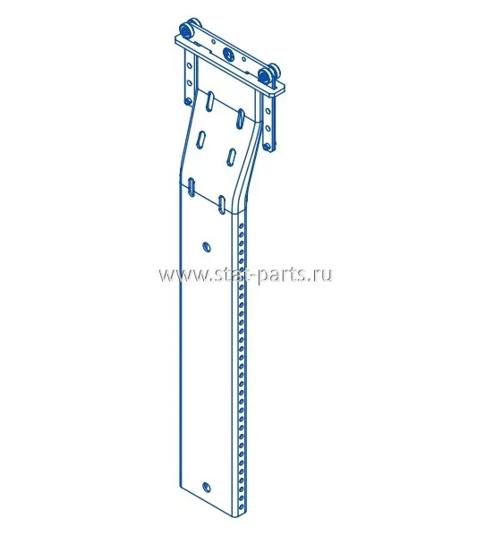 609017900 ВЕРХНЯЯ ЧАСТЬ СТОЙКИ
