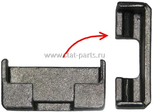 9200001407 ОТВЕТНАЯ ЧАСТЬ ЗАМКА (607112999)