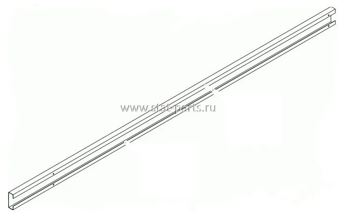 6108548 С ПРОФИЛЬ БОКОВОЙ ЗАЩИТЫ 35X100X3050MM KOGEL
