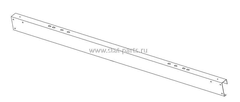 6107880 ПОПЕРЕЧИНА КРЕПЛЕНИЯ БОКОВОЙ ЗАЩИТЫ