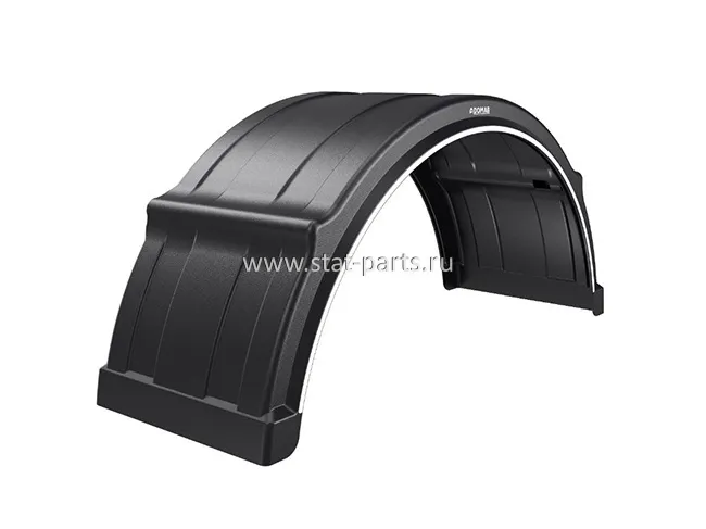 DK4175 КРЫЛО АРОЧНОЕ С БЕЛОЙ ОКАНТОВКОЙ НА ПОЛУПРИЦЕП 460X1900X650