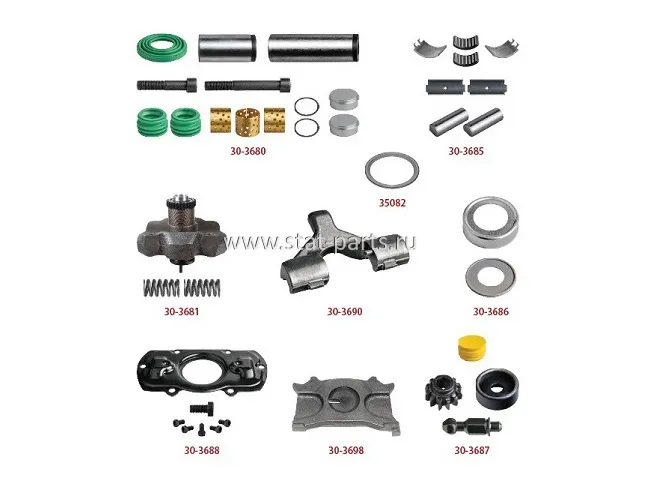 FX3110 РЕМКОМПЛЕКТ СУППОРТА ПРАВЫЙ ПОЛНЫЙ SERIES MAN TGS WABCO MAXX 22