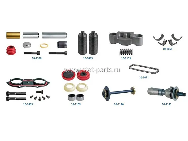 FX1090 РЕМКОМПЛЕКТ СУППОРТА ПОЛНЫЙ KNORR BREMSE SERIES SM7