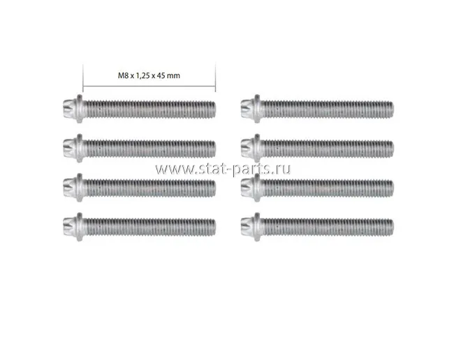 101185 КОМПЛЕКТ БОЛТОВ СУППОРТА KNORR M8 x 1,5 x 45mm