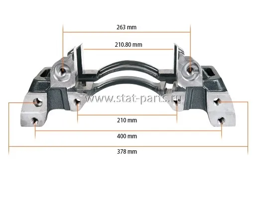 303969 СКОБА СУППОРТА WABCO PAN 22 ПРАВАЯ