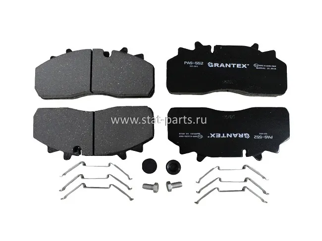 102-00552-10-003 ТОРМОЗНЫЕ КОЛОДКИ WABCO PAN 19,5 SAF 29126 (102.PAS-552.G00)