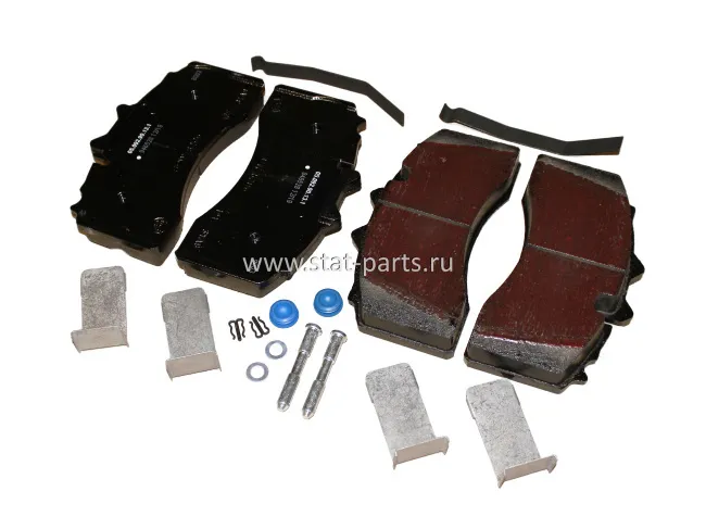 09.801.07.96.0 КОМПЛЕКТ ТОРМОЗНЫХ КОЛОДОК BPW ДЛЯ TSB 4309