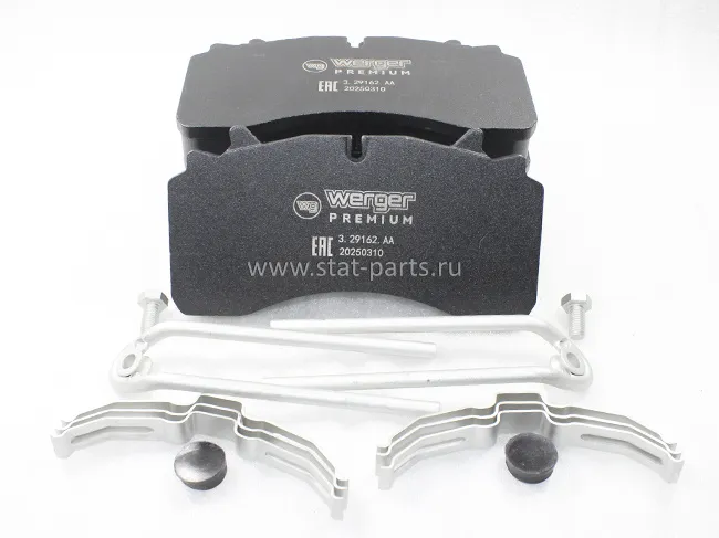 3.29162.AA ТОРМОЗНЫЕ КОЛОДКИ WABCO PAN 22,5 SAF, SCHMITZ,ТОНАР, PREMIUM