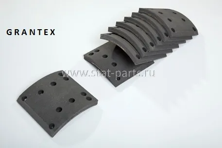 101-03347-10-009 ТОРМОЗНЫЕ НАКЛАДКИ 19495 СТД. (101.0F.33-47) (С ЗАКЛЁПКАМИ)