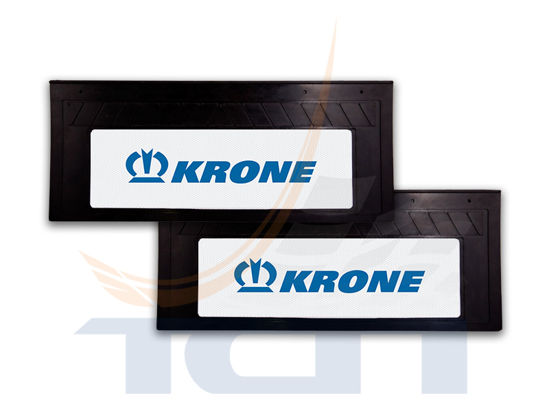 Брызговик 660x270мм задний световозвращающий синий 2шт KRONE T900717 ТСП - 3