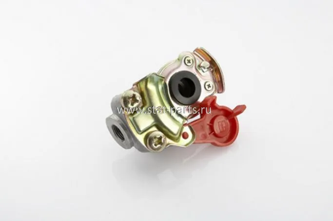 076.912-00A СОЕДИНИТЕЛЬНАЯ ГОЛОВКА КРАСНАЯ БЕЗ КЛАПАНА M22 X 1,5