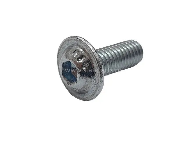 VZ 6*16 ВИНТ ISO 7380-2 П/КР. 6*16 КЛ.ПР.10,9 ЦИНК