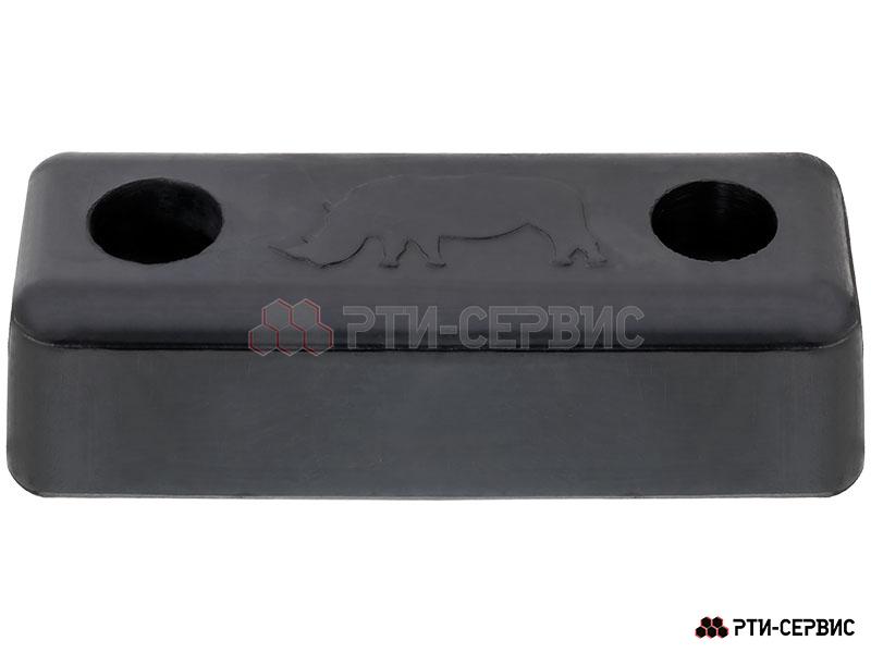 Отбойник (буфер) резиновый 140х50х40 мм - 5