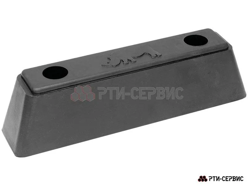 Отбойник (буфер) резиновый 210х50х55 мм
