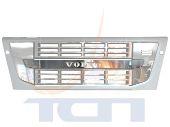 Накладка на решетку радиатора центр. AISI 304 зерк. (2 шт.) VOLVO T740007N ТСП - 2