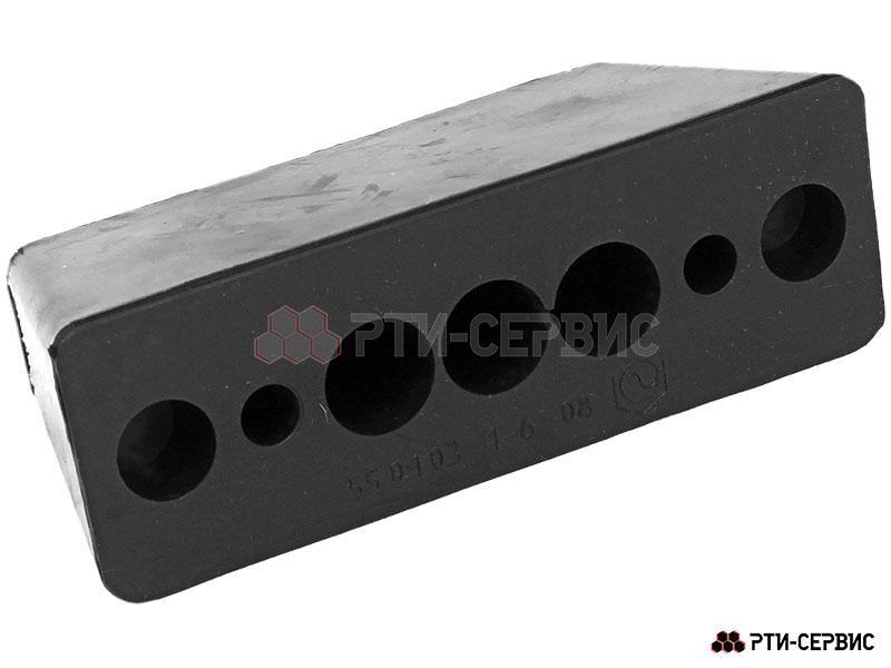 Отбойник (буфер) резиновый 103х34х40 мм - 2