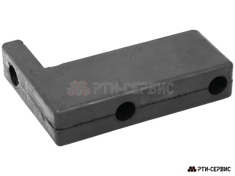 Отбойник (буфер) резиновый 180х130х40х70 мм (угловой)