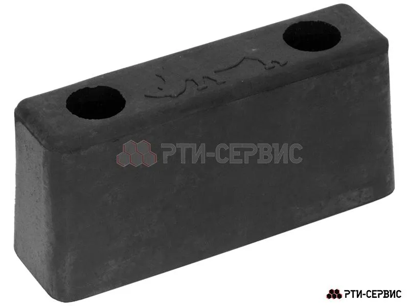 Отбойник (буфер) резиновый 130х40х60 мм