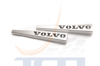 Накладка на поводок стеклоочистителя AISI 304 зерк. (компл. 2 шт.) VOLVO T139582N ТСП - 2