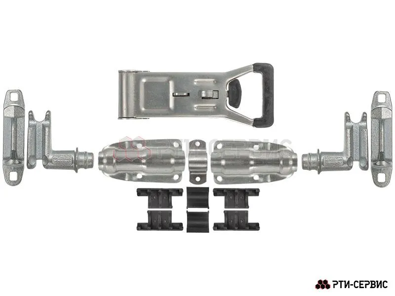 Запор штанговый Ø27 Zn ручка Push Light