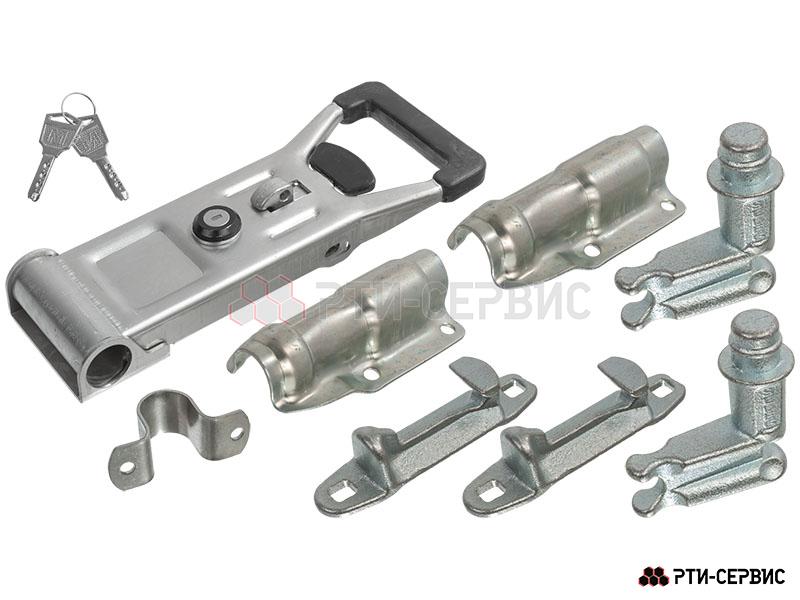 Запор штанговый Ø27 Zn ручка Push Light с ключом - 2
