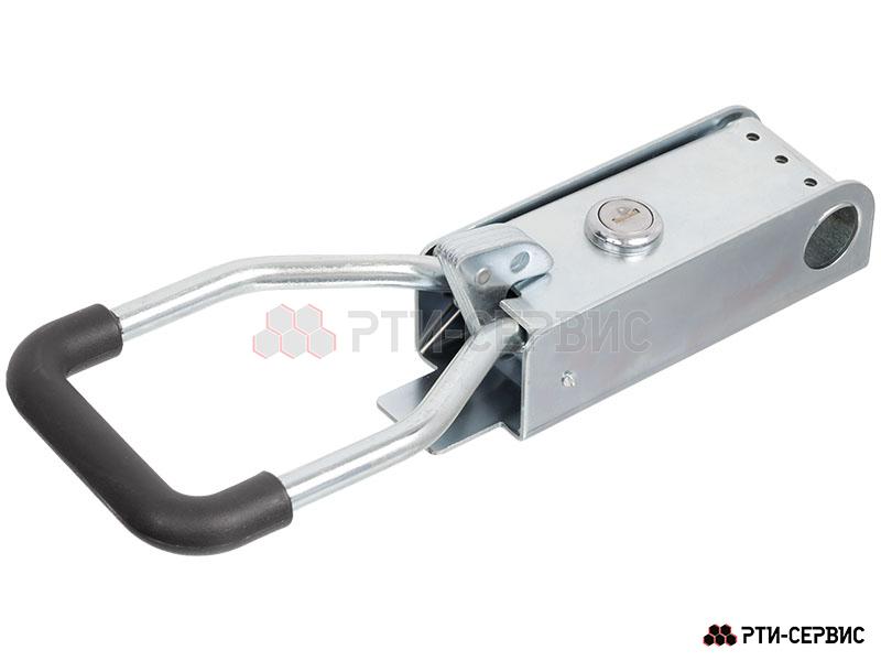 Запор штанговый Ø22 Zn ручка Push (мал) прутковая с ключом - 4