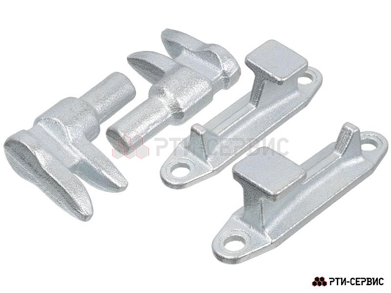 Запор штанговый Ø22 Zn ручка Push (мал) прутковая с ключом - 5