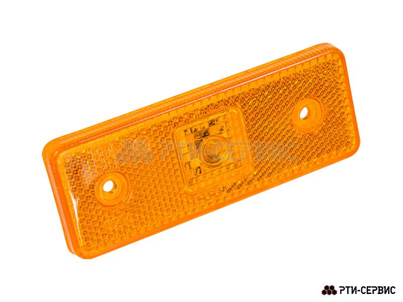 Фонарь габаритный 4-ех диодный LED (жёлтый) - 2