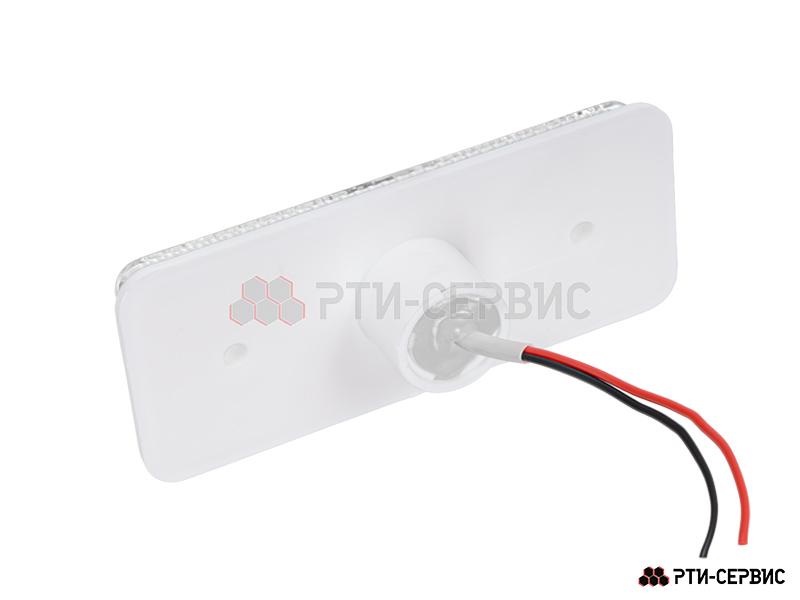 Фонарь габаритный 4-ех диодный LED н\о (белый) - 3