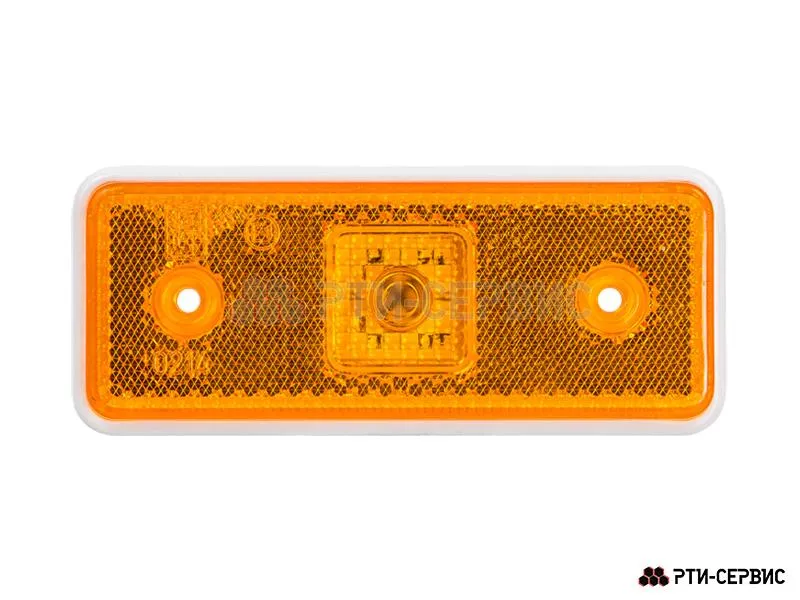 Фонарь габаритный 4-ех диодный LED н\о (жёлтый)