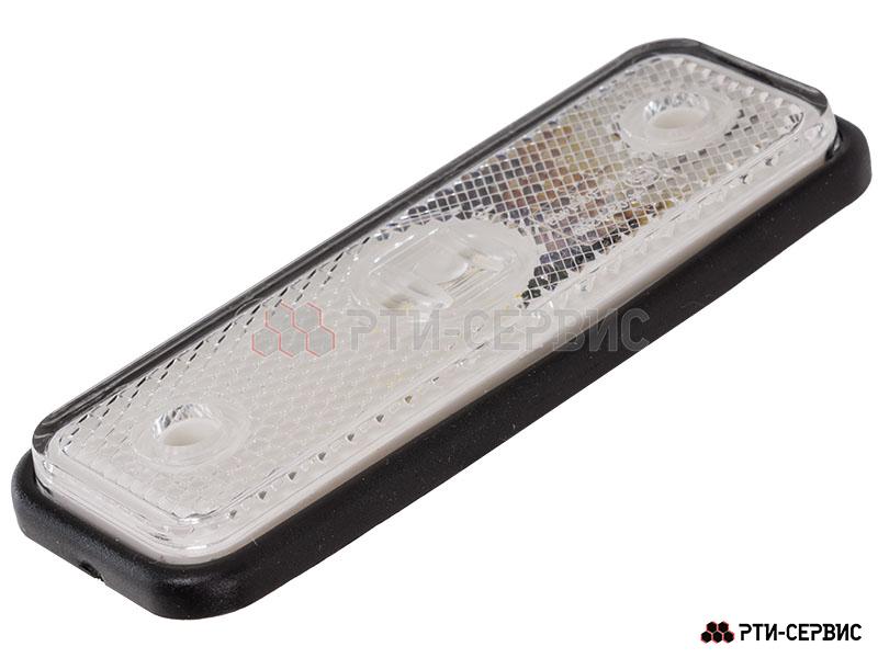 Фонарь габаритный 1 светодиод LED белый - 2