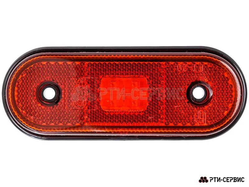 Фонарь габаритный 4-ех диодный LED красный