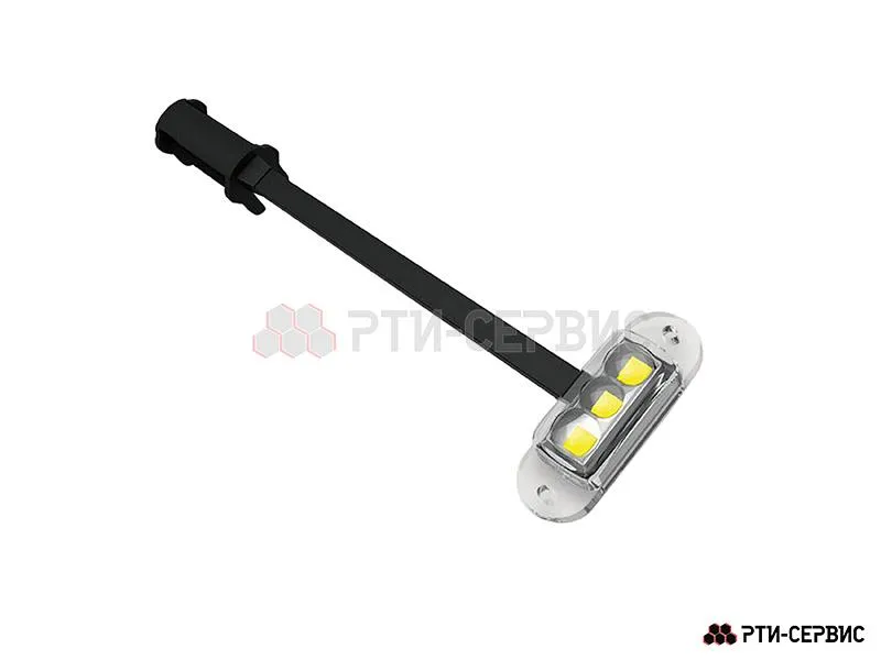 Фонарь габаритный LED 12V, белый, с проводом дл.0,2 м и электрическим быстросоединением типа QS150