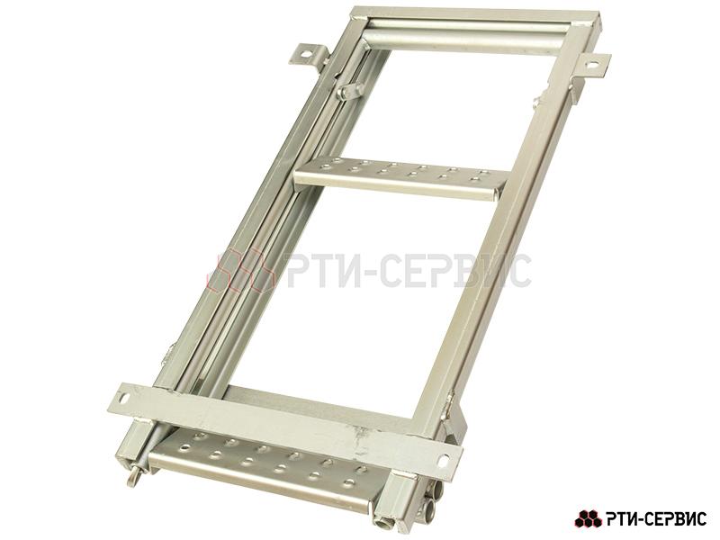 Лестница для фургона складная 2 узкие ступени H-540 Zn - 2
