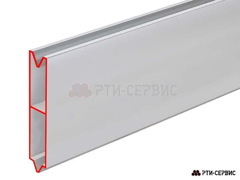 Профиль наборной доски под тент 3,4 м