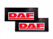 Брызговик 660x270мм задний световозвращающий красный 2шт DAF T900161 ТСП РОССИЯ