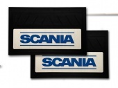 Брызговик 660x270мм задний светоотражающий синий 2шт SCANIA T900186 ТСП РОССИЯ